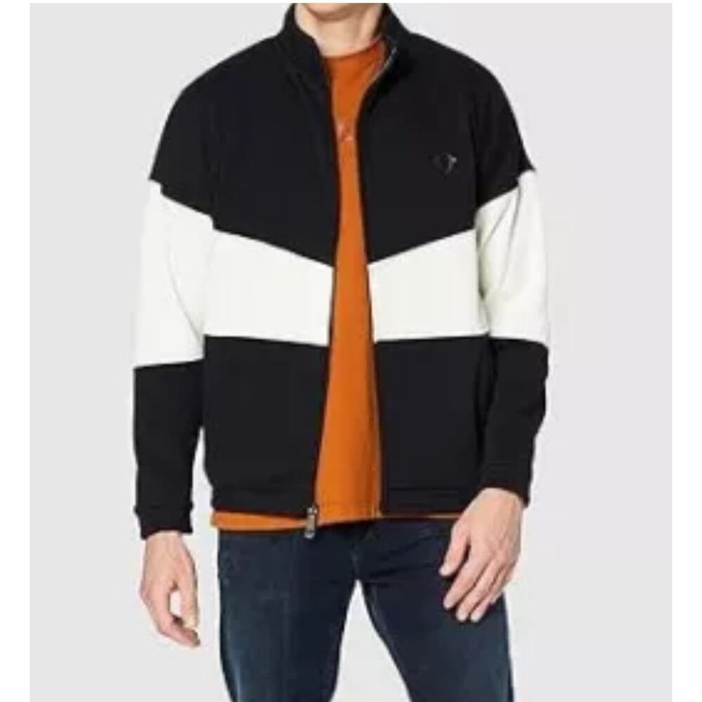 True‎ Religion Men's Colorbloked Full Zip Sweatshirt Track Jacket Size XL New - Picture 14 of 14
